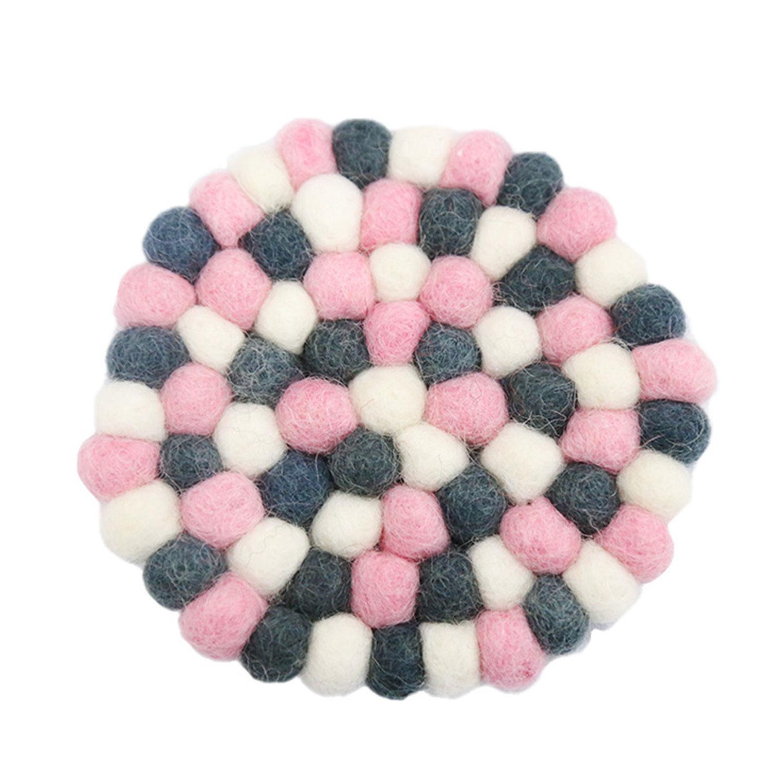 

Insulated Place Mat Colorful Insulated Placemats Handmade Place Mat Kitchen Accessories Felt Material for Table Decor 5