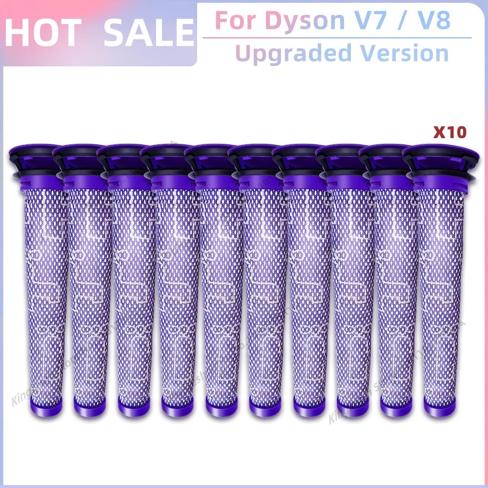Compatible For Dyson V7 V8 Pre Filter Post Filter Replacement Parts Accessories Vacuum Front and Back Washable Filter