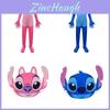 Macacão Cosplay Infantil Estampado com Desenho Animado em Seda Leite Para Meninos e Meninas Estilo Europeu e Americano Primavera/Outono Idades 3-8 Altura 100-150cm