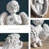 Vintage Cherub Kerzenhalter – Europäischer Stil Engel Figur Heimdekoration Ornament