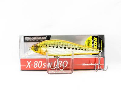Megabass X-80 SW LBO Slow Sinking Lure Oil Surdine (7781)