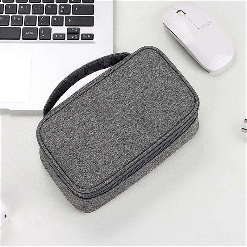 NEU Reise-Organizer-Tasche Kabelaufbewahrungs-Organizer Beutel Tragetasche Tragbar Wasserdicht Einlagige Aufbewahrungstaschen für Kabel