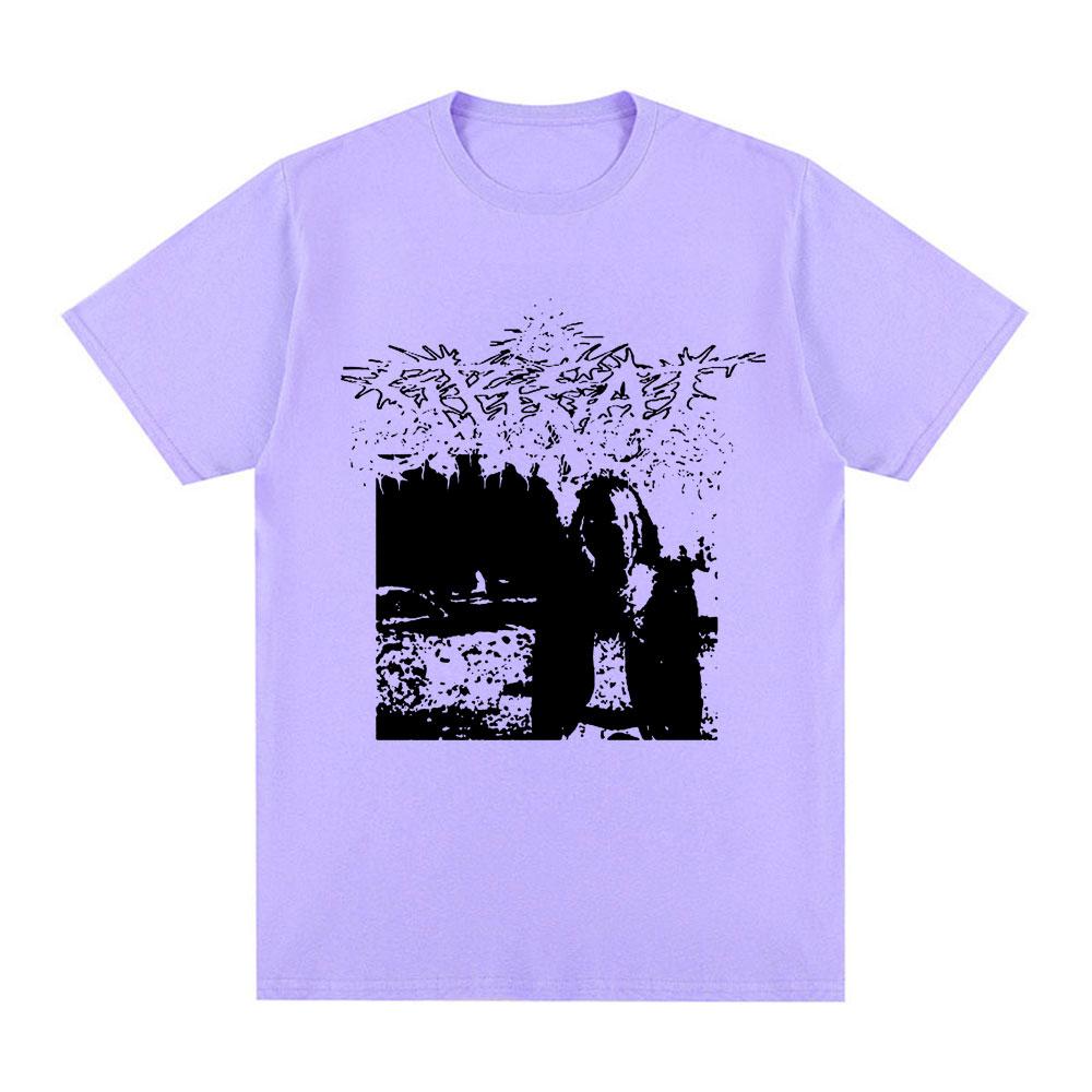 Ken Carson A Great Chaos Koszulka z Albumu Unisex Damska Letnia 100% Bawełna Casualowa Oversize Koszulki Gotycka Opium Krótki Rękaw Koszulka