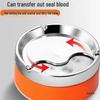 Creative Stainless Steel Ashtray with Lid - Anti-Fly, Ideal for Office, Bathroom, or Living Room