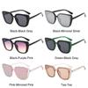 UV400 Protection Cat Eye Sunglasses Trendy Oversized Black Driving Shades Sun Glasses Beach/Travel/Streetwear