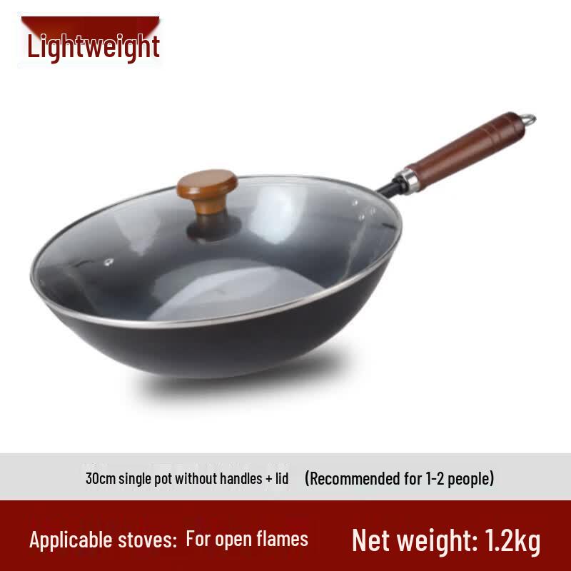 Zhangqiu Hand-Forged Stainless Steel Wok