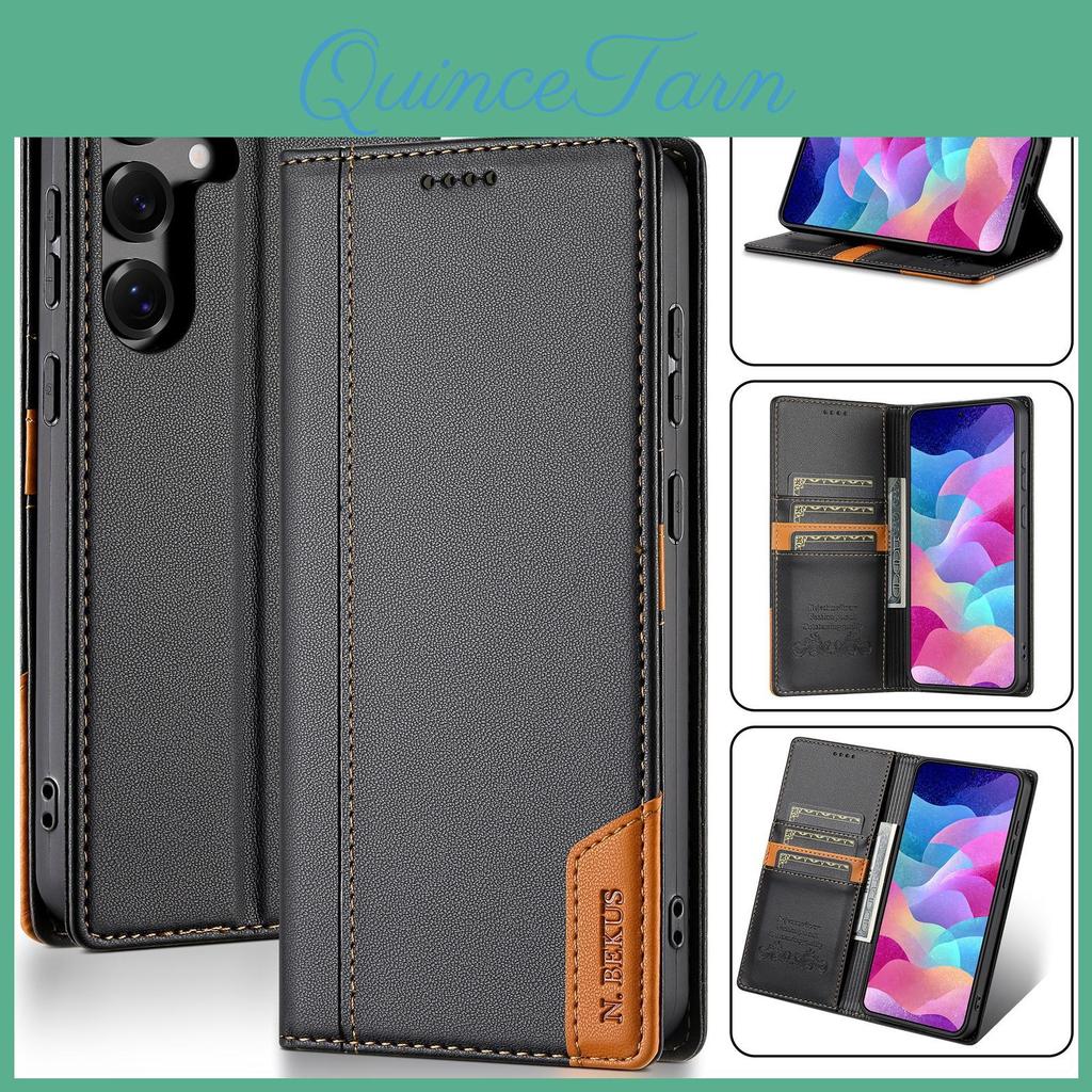 Peněženka Magnetické Kožené Flip Pouzdro Pro Samsung A56 A55 A54 A53 A52 A36 A35 A34 A33 A32 A26 A25 A24 A23 A17 A16 A15 A14 Pouzdro Na Telefon