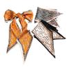 Korean Thin Narrow Ribbon Angled Scarf With Temperament Fashionable Women's Headscarf Small Decoration Versatile Spring Autumn
