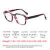 TRUEZING Reading Glasses for Men Women Rectangular Spring Hinges Comfortable and Durable Prescription Eyeglasses