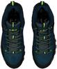CMP Rigel Low WP Trekking Shoes (3Q13247-08MF) Blue Ink/yellow Fluo