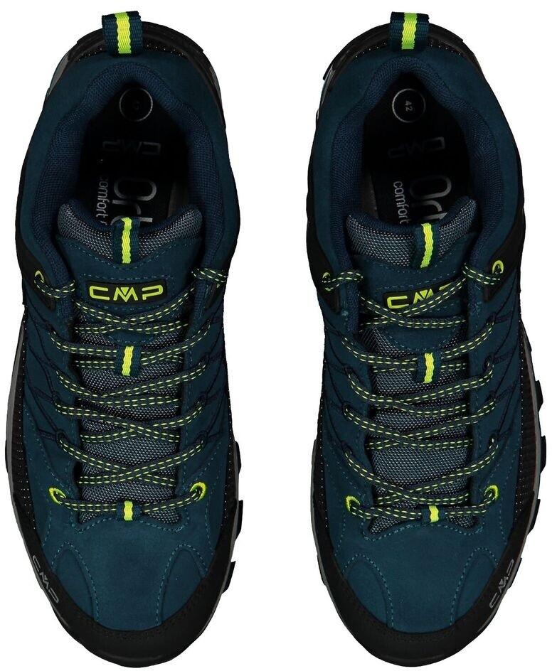 CMP Rigel Low WP Trekking Shoes (3Q13247-08MF) Blue Ink/yellow Fluo