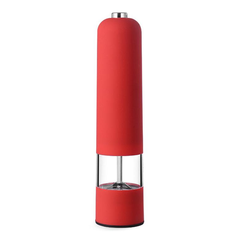 1Pcs Electric Automatic Mill Pepper And Salt Grinder With Led Light Adjustable Coarseness Spice Grinder Kitchen Cooking Tool