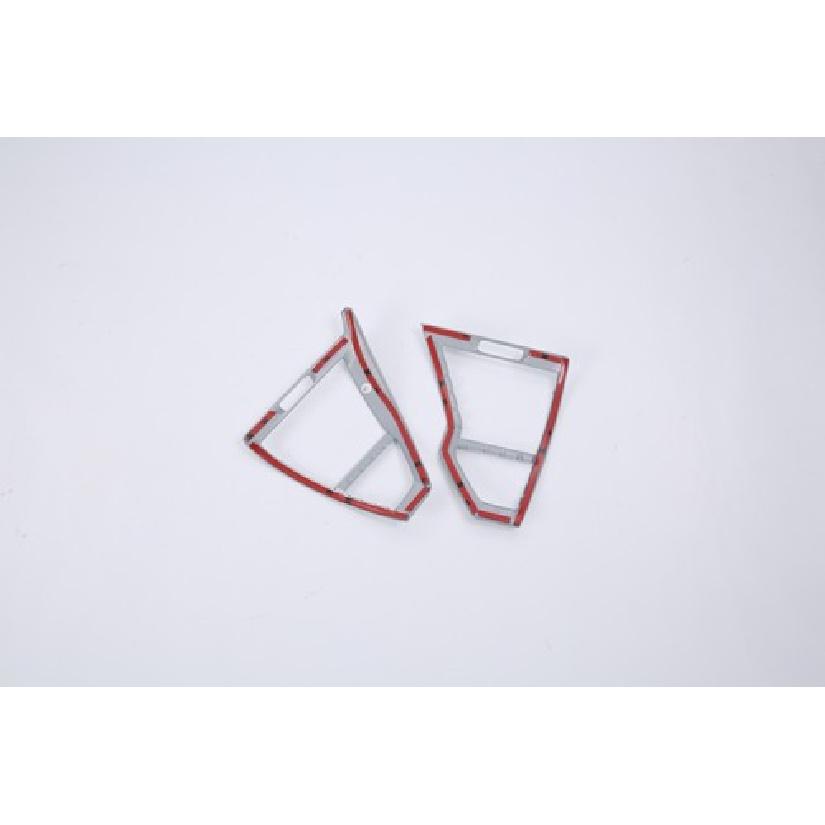 Matte Silver Front Side Air Vent Outlet Lid Cover Trim For 2018- BMW X3 G01