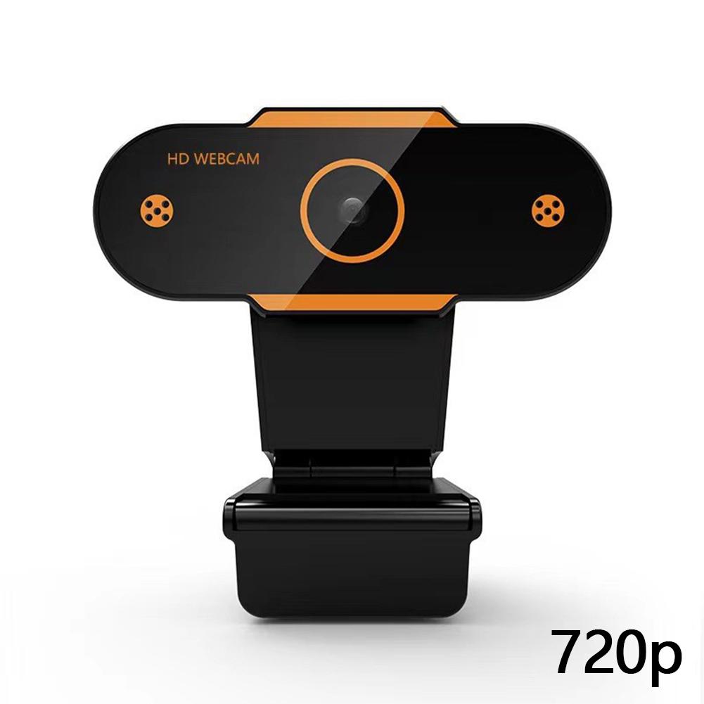 4K-480P HD Webcam Camera Auto Focus Webcam CMOS USB Computer PC Camera with Mic for Video Calling Network Teaching Office Meeting