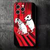 Bull Terrier Dog Cute Puppies Soft Phone Case for iPhone 16 16E 17 Air 15 Pro Max 14 Plus 13 Mini 11 12 7 Black Cover Back Shell