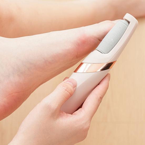 Lixa Elétrica para Pés Recarregável Removedor de Calos para Remoção de Pele Morta Esfoliante Ergonômico para Pés Portátil Lima para Pés para Pés Lisos Cuidados de Spa em Casa