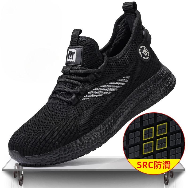 Fashion Men's New Chef's Shoes Lightweight Waterproof Oil-proof and Anti-slip Well Safety Work Shoes for Kitchens Hotels Restaurants