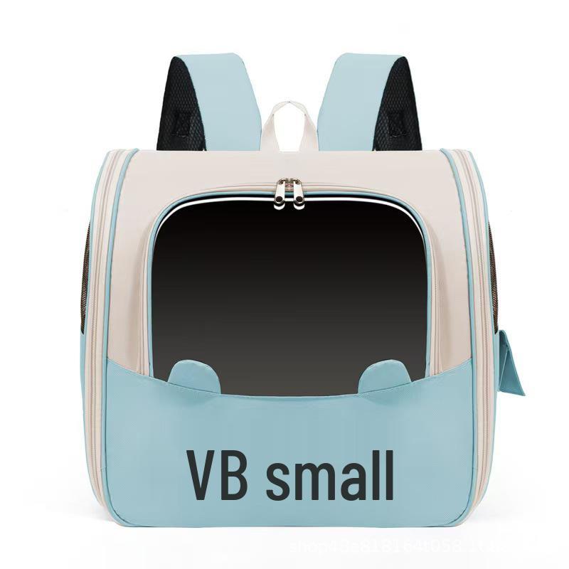 

Large Breathable Double Shoulder Cat Outing Backpack and Pet Carrier
