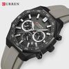 CURREN Fashion Men Top Brand Luxury Design Sport Military Quartz Wristwatch Luminous Male Clock