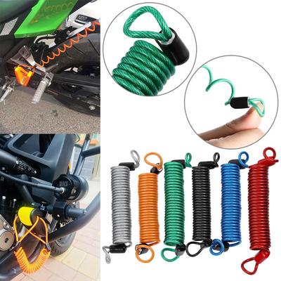 New 150cm Accessories Security Anti Thief Alarm Disc Lock Spring Reminder Cable