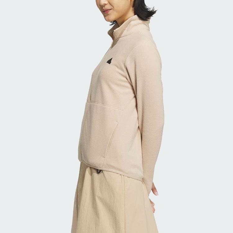 Adidas City Escape 3-In-1 Fleece Hooded Casual Jacket Women Outerwear Han-Jade-White JE8589