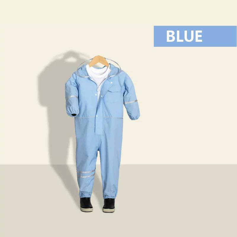 Big Orange Seed Children's One-Piece Raincoat Spring and Summer Modeling Waterproof Outdoor Primary School Boys and Girls Baby Child Poncho