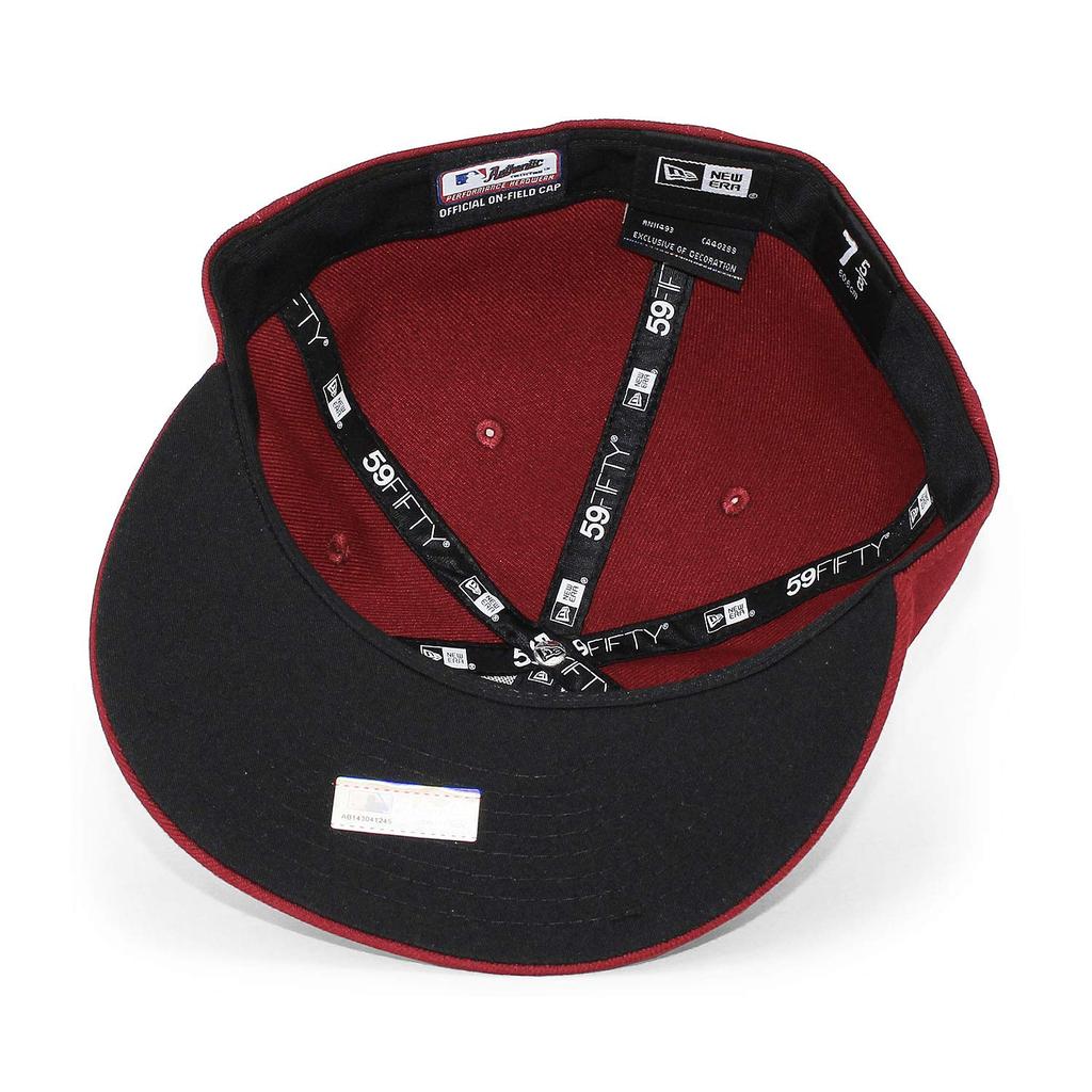 [New Era] 59FIFTY FITTED Philadelphia Phillies [ON-FIELD PERFORMANCE ALT-2MAROON] PHILADELPHIA PHILLIES (7-38 (approx. 58.7 cm))