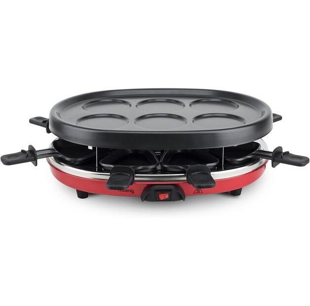 Raclette Grill H.Koenig RP412 4-in-1 8 Persons