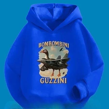 Autumn Winter Brainrot Kids Hoodies Cartoon Pattern Children Sweatshirt Tung Tung Sahur Casual Long Sleeve Tops Youth Clothing