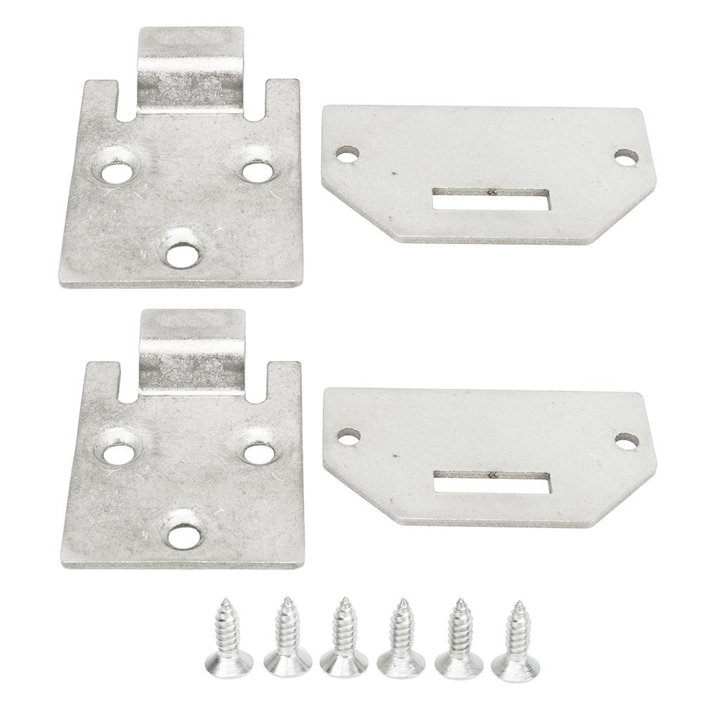 Golf Cart Seat Hinge Bottom Plate Set 71610 G01 Replacement for EZ‑GO TXT Medalist 1995 and Later