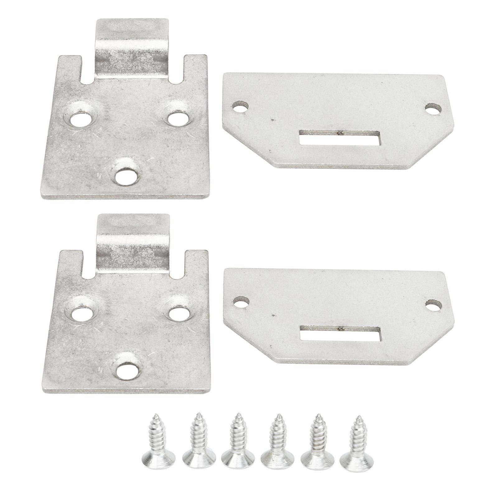 Beautyyy Golf Cart Seat Hinge Bottom Plate Set 71610 G01 Replacement For Ez‑Go Txt Medalist 1995 And Later