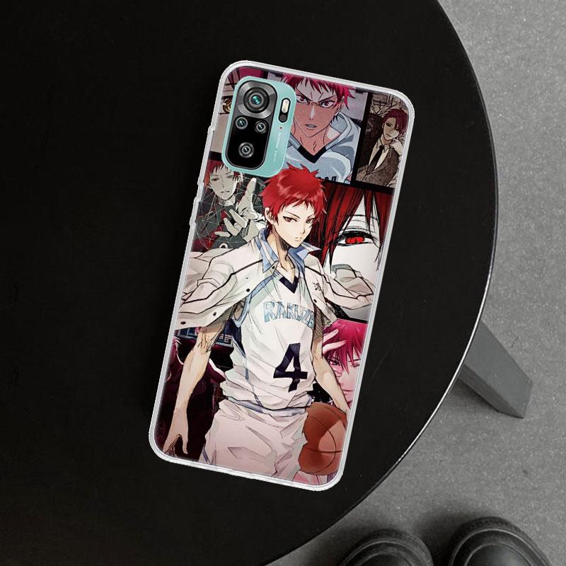 Kuroko Basketball Anime Phone Case Cover for Xiaomi Redmi Note 15 14 13 12 11 Pro Plus 14S 12S 11S 11T 11E 10S 10 Customized Fun
