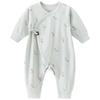 Newborn Baby Tie-Up Romper Sleepwear
