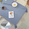 Household Dining Table Mat Waterproof And Oil-Proof Leave-In Tablecloth Kitchen Stall Non-Slip Dining Table Cloth Premium Feeling Table Mat