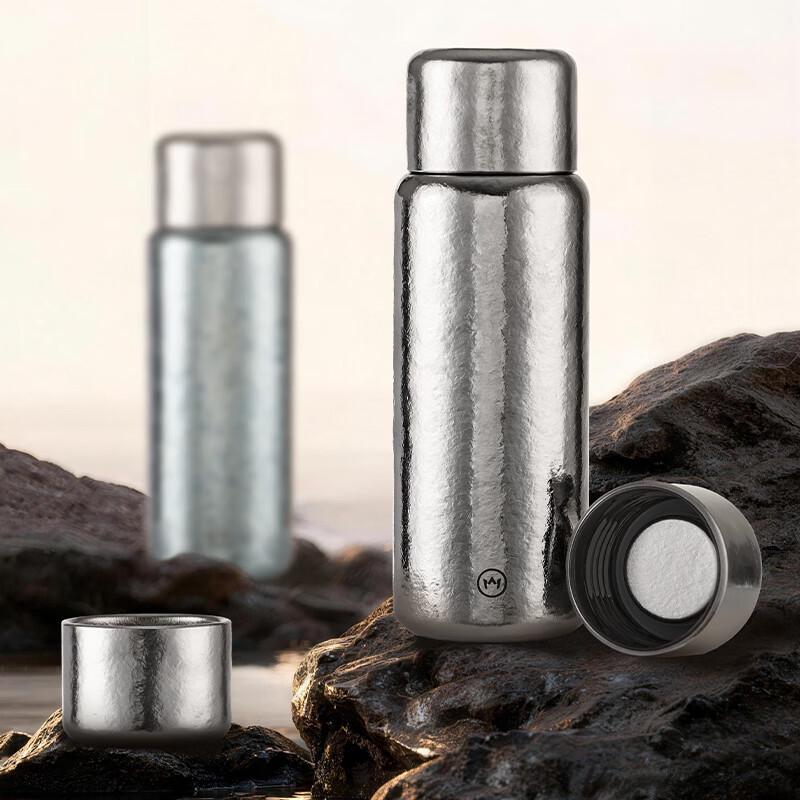 Pure Titanium Insulated Water Bottle