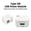 USB Power Module Mobile Phone Charging Panel 220V Socket 5V 2.1A USB Charging Power Socket Switching Adapter