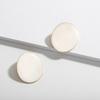 Trendy Japanese-Korean Enamel Glaze Large Stud Earrings - Versatile Street Style Women's Ear Pendants