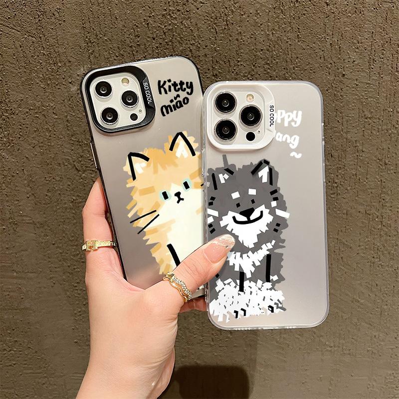 Silicone Case For Vivo V60 V50 V40 Lite V30E iPhone 17 16 15 14 13 12 11 Samsung A06 A16 A26 A36 A56 Cover DIY Painted Cartoon Shockproof Phone Bumper