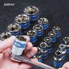 8-32mm 1/2 Inch Hex Metric Short Socket CR-V Ratchet Wrench Sockets Strengthen High-quality Impact Socket for Car Auto Repair