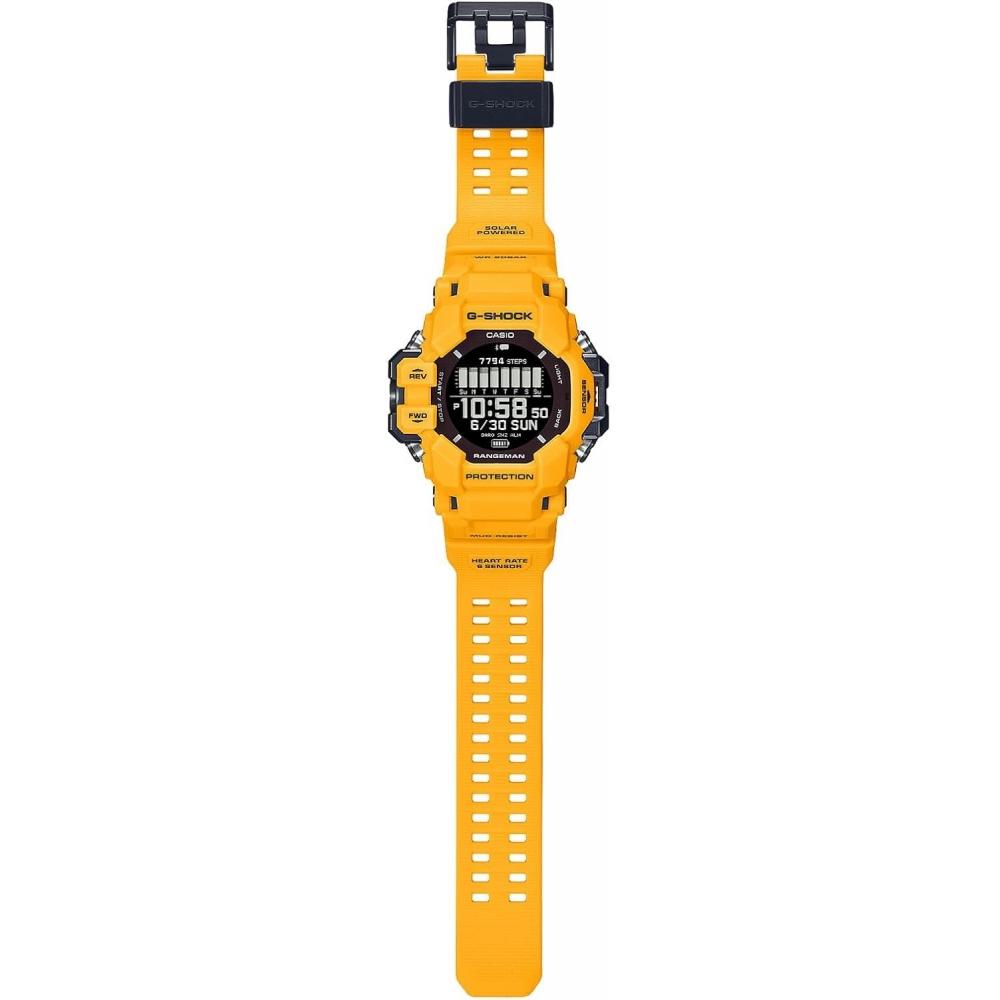 Casio Men G Shock ranGeman Gps Heart Rate Monitor Bluetooth Yellow Gpr H1000 9jr