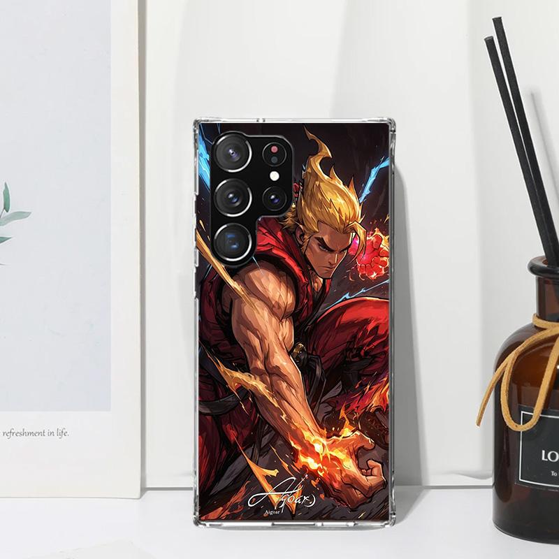 Game S-Street F-FighterS Phone Case For Samsung Galaxy S26 S25 Edge S24 FE S23 S22 Ultra S21 Plus S20 + Art Fundas Back Cover Ga