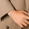 Snake Bone Chain Blade-Style Exquisite Titanium Steel Bracelet, a Versatile Trendy Accessory, Comfortable and Simple, Perfect for Women