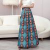 Fashion women's clothing digital printing large size skirt large pendulum medium and long skirt