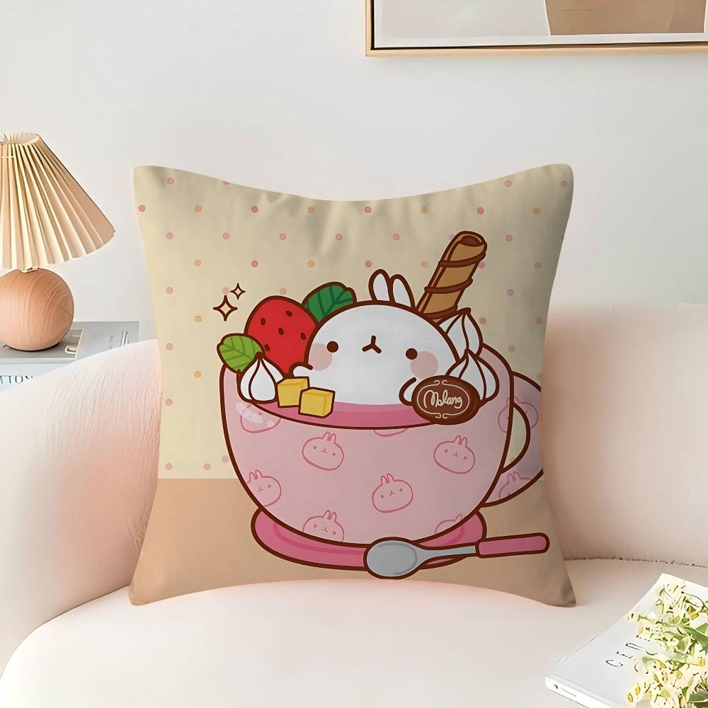 Anime F-Fairy Tail Stitch Lucky Dragon Pillow Cover Sofa Cushion Cover Home Room Decoration Children Gift