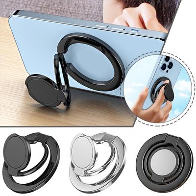 High-end For MagSafe Phone Magnetic Finger Ring Holder For IPhoneP Mini Magnet Phone Stand Grip Mount Smartphone Accessorie Q8F8