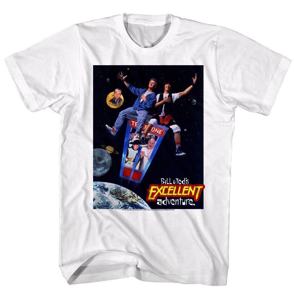Bill Ted Excellent Adventure in Space Men T Shirt M