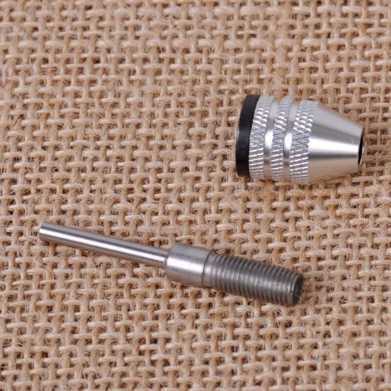 Keyless Drill Chuck 0.3-3.4mm 2.35mm Round Shank Quick Change Adapter for Mini Power Drill Electric Grinder