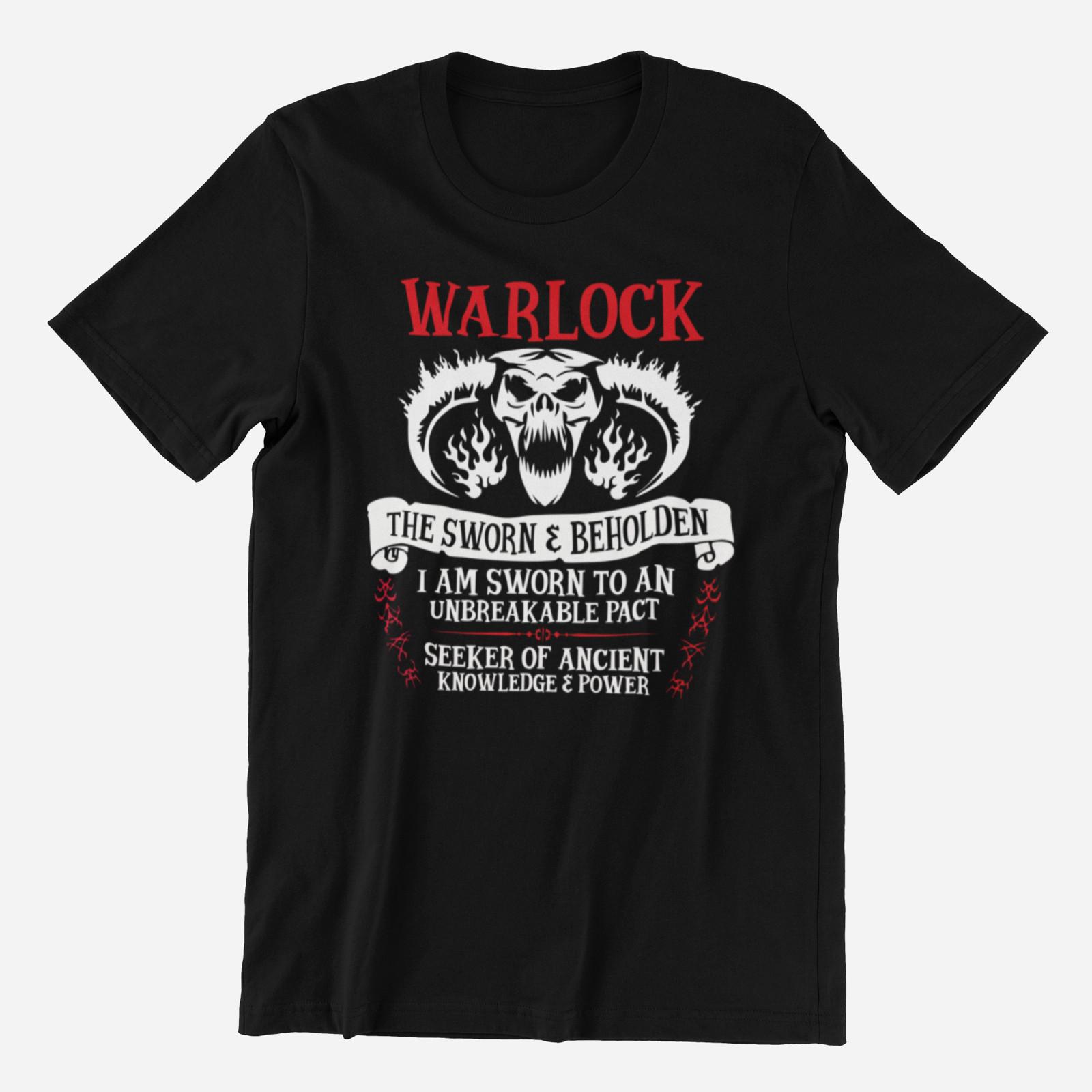 Dungeons and Dragons Warlock T-Shirt S разноцветный