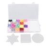 20 Colors Bead Fuse Kit 2.6mm Educational Mixed Colors DIY Bead Fuse Art Craft Toy for Children