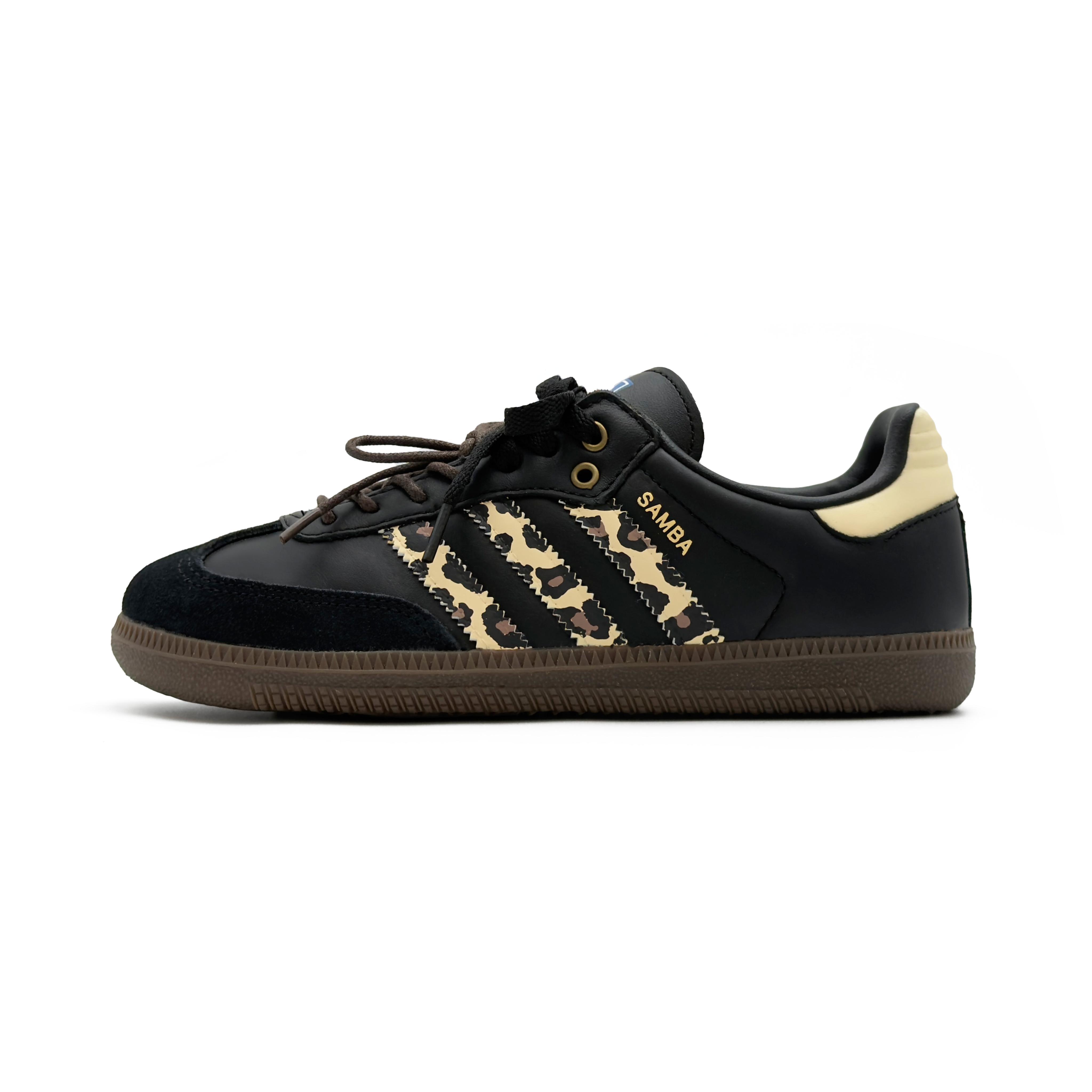 

Adidas Samba OG Gum Retro Leather Casual Shoes B75807(Team1759-) 36